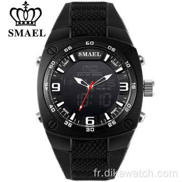 SMAEL Homme Analogique Quartz Montre Numérique Date Automatique